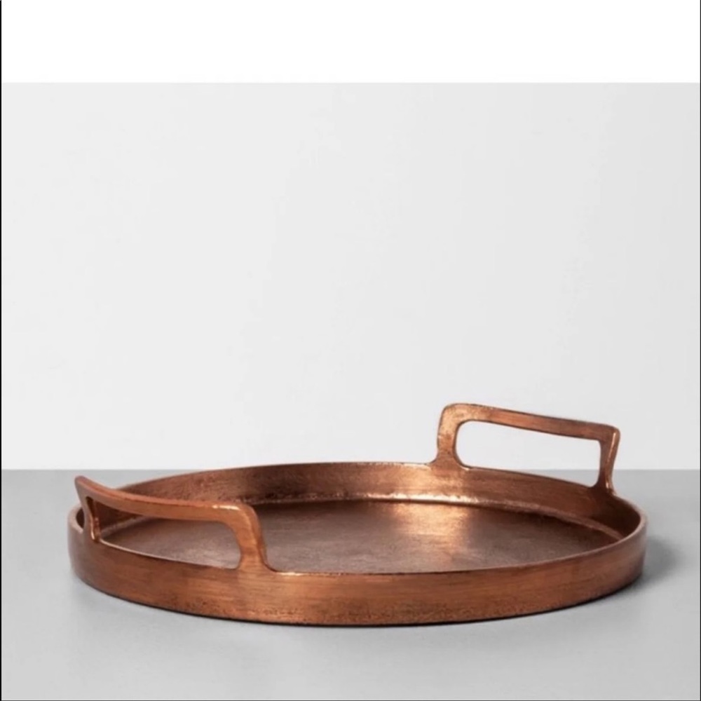 NEW Hearth & Hand Copper Tray ~